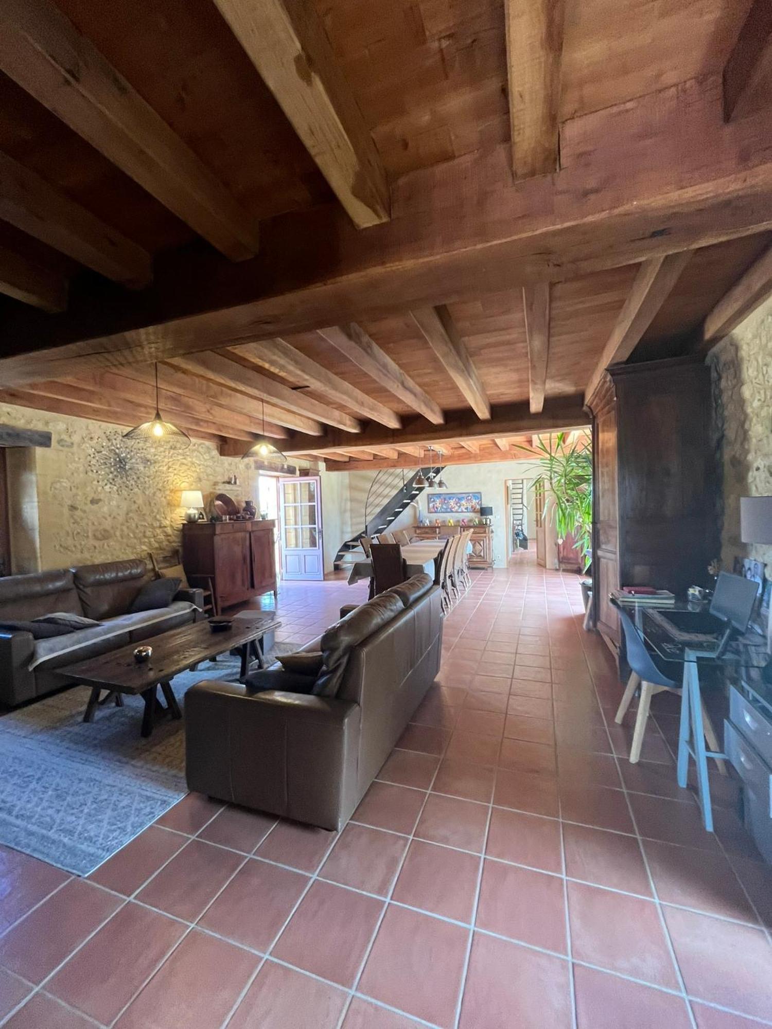 Chambre D'Hotes La Ferme De La Croix. Saint-Avit-Senieur Экстерьер фото
