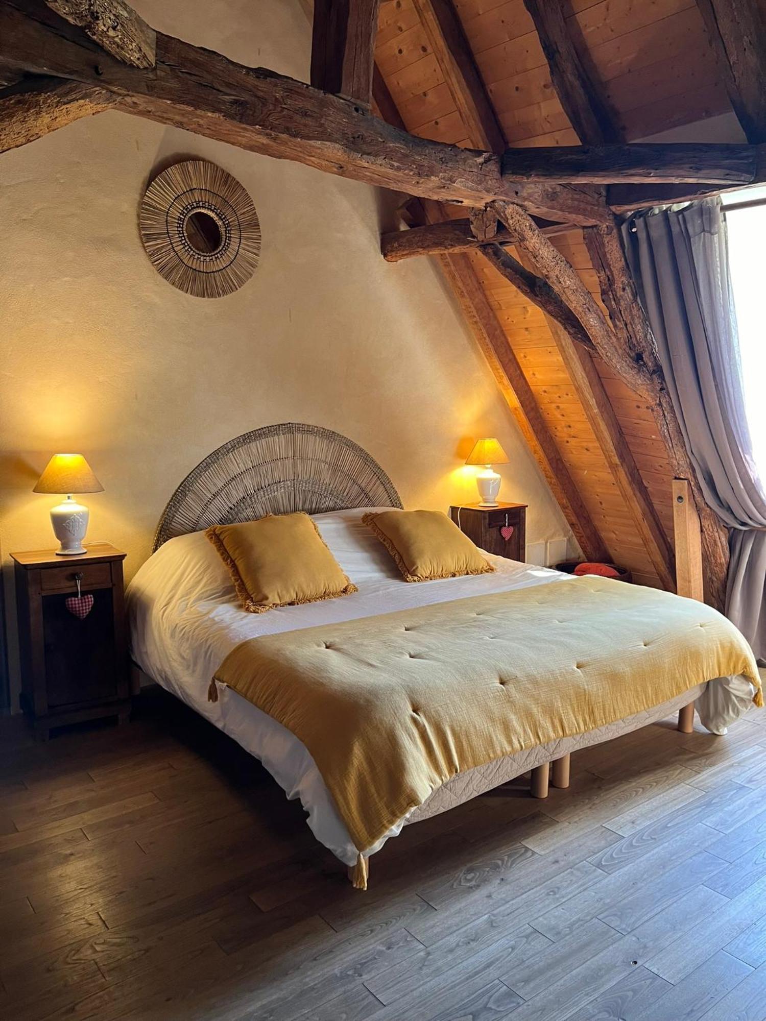 Chambre D'Hotes La Ferme De La Croix. Saint-Avit-Senieur Экстерьер фото