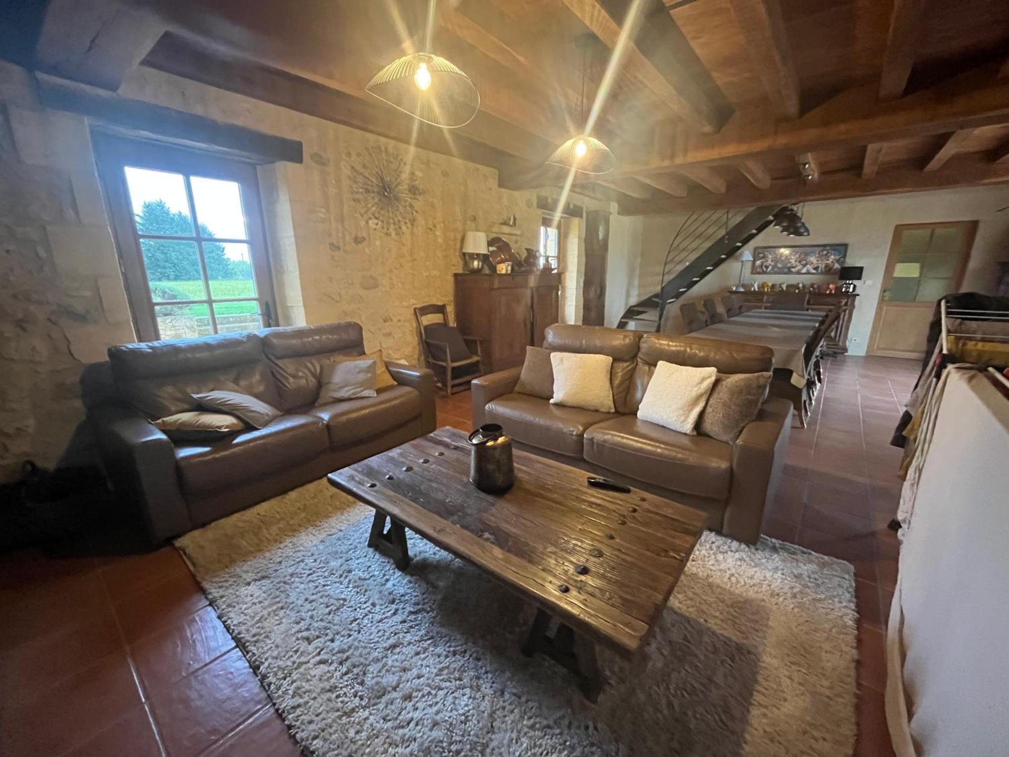 Chambre D'Hotes La Ferme De La Croix. Saint-Avit-Senieur Экстерьер фото